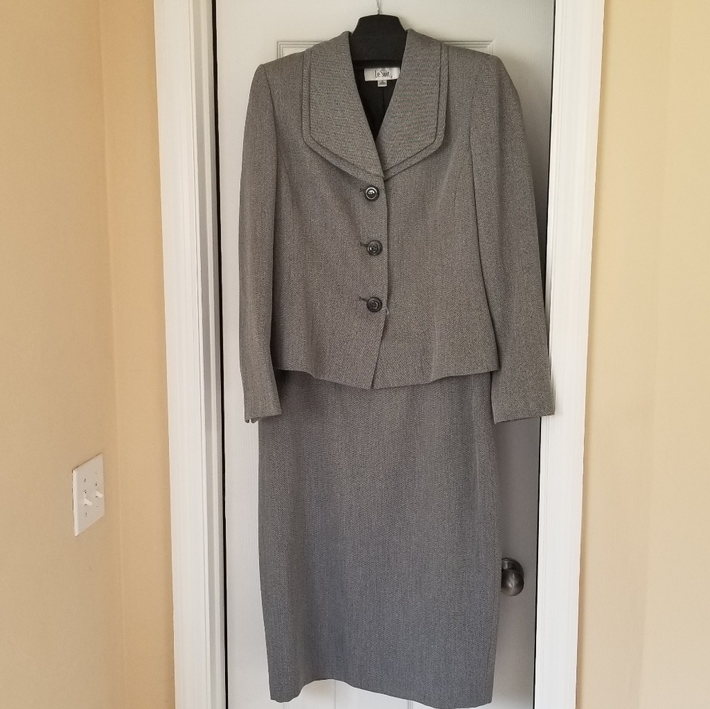 Grey suit